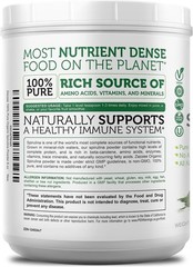 Pure Organic Spirulina Powder – 68 Servings for Energy & Immune Support
