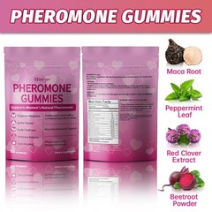 Pheromone GUmmies-Hormonal balance, feminine charm, body fragrance