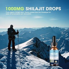 2 Packs * 30ML Organic Himalayan Shilajit Pure Extremely Potent, Fulvic Acid