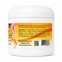 Vitamin K Cream Spider Varicose Veins Scars Rosacea Capillaries Dark Circles 4OZ