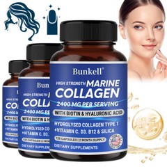 High Strength Marine Collagen Capsules 2400 Mg Per Serving
