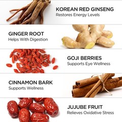 JUNG KWAN JANG Hong Sam Won Korean Red Ginseng Drink | Energy Drink, Pre Work…