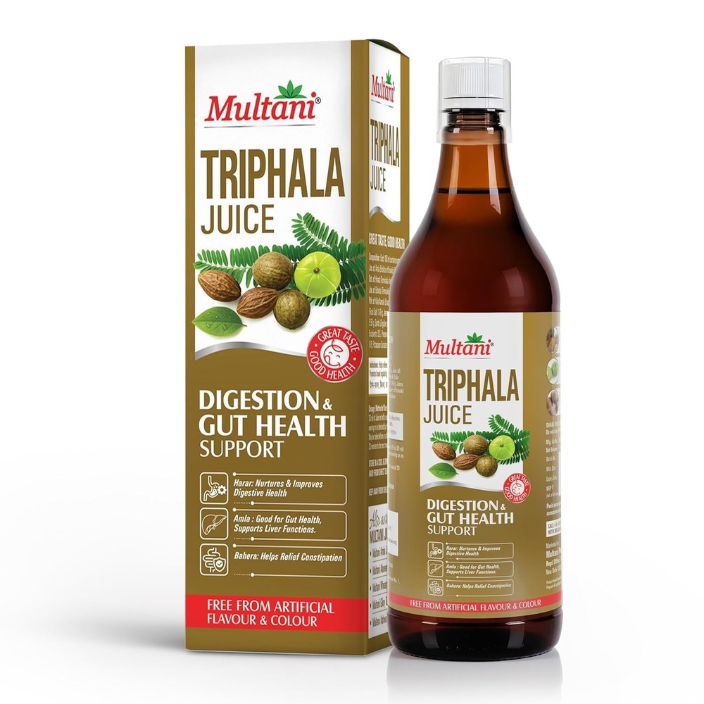 Multani Triphala Juice 1L Natural Ayurvedic Gut Health Support Drink Free Ship
