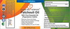 Patchouli Essential Oil 100% Pure Natural Oil Pogostemon Cablin