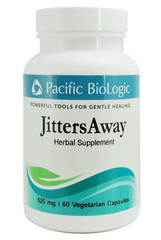 Pacific BioLogic Jitters Away 525 mg – 60 Vegetarian Capsule – Newest Expiration