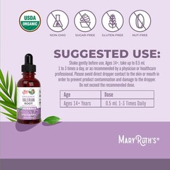 MARYRUTH’S Organics Valerian Root Liquid Drops | 2 Month 1 Fl Oz (Pack of 1)