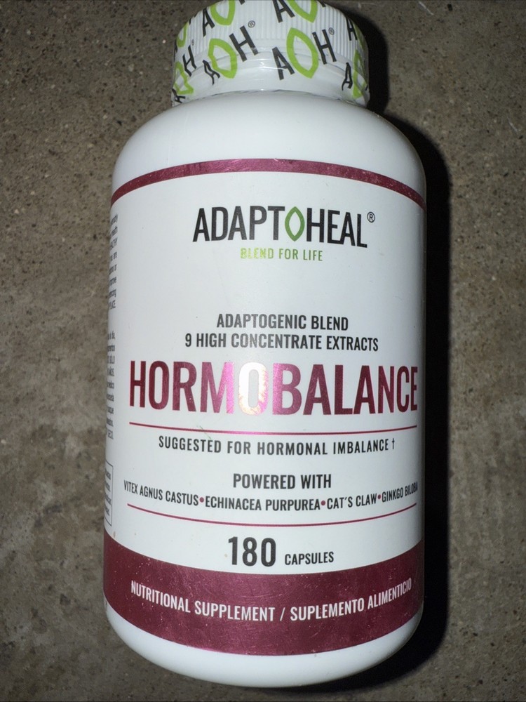 ADAPTOHEAL Hormone Balance 180 Capsules Exp 05/27