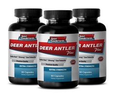 immune support system – DEER ANTLER PLUS 550MG 3B – deer antler velvet powder
