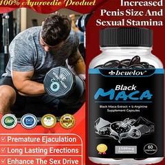 Maca Capsules 4:1 extract 1250 mg Enhance The Sex Drive Support men healthy