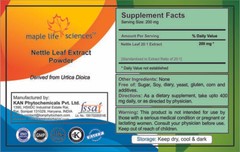 Nettle Leaf Extract Powder 20:1 Pure & High quality Urtica dioica Extract