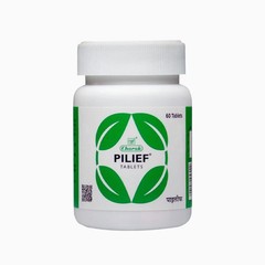 Charak Pilief Tablets 180 Tabs (3 x 60) for Piles Relief | Exp 09/2027 | USA