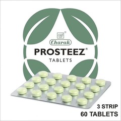 Charak Prosteez Ayurvedic Tablet – 60 Tablets (3 Strips) for Prostate Health