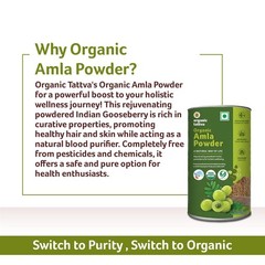 Organic Tattva Gooseberry Amla Powder 100g Free Shipping