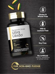 Ultra Libido Supplement | 60 Softgels | Extreme Male Formula | by Carlyle