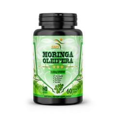 Moringa Oleifera Organic Leaf Extract 10,000mg Serving 100% Pure Capsules 180