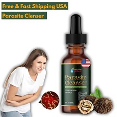 Parasite Cleanse Tincture/Extract-Wormwood, Black Walnut Hull, Clove 2oz USA