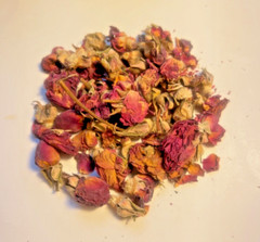 Red Rose Buds & Petals 1 Oz. Whole Flower USDA Certified Organic Rosa Centifolia