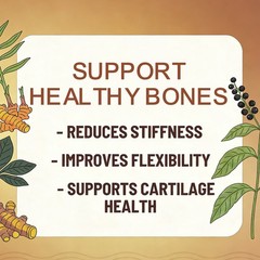 Turmeric+Ginger Piperine Natural Support Digestive Joint Vitality 30/60/120 Caps