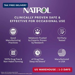 Natrol Ultra Energy 4-in-1 Blend 1000mcg B12, Vitamin B Complex, Vitamin D, CoQ1