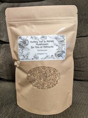 Turkey Tail & Reishi Mushroom for Making Teas or Extracts, All Natural, 4 oz.