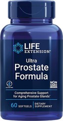 LIFE EXTENSION ULTRA PROSTATE FORMULA SAW PALMETTO PUMPKIN SEED 60 Sgels