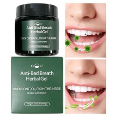 Anti-Bad Breath Herbal Gels Supplement 120g