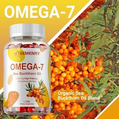 Omega-7 – Organic Sea Buckthorn Oil – Anti-Aging, Hair, Skin and Nail Health