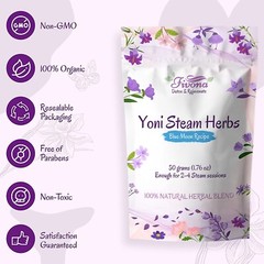 Yoni Steam Herbs Detox and Rejuvenate with Fivona Blue Moon Recipe Herbal Blend