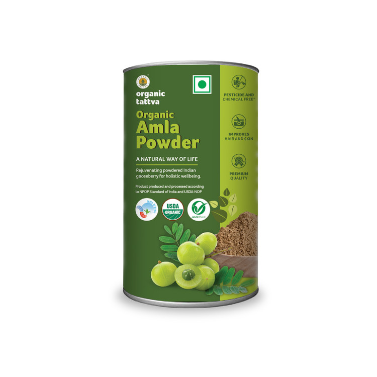 Organic Tattva Gooseberry Amla Powder 100g Free Shipping