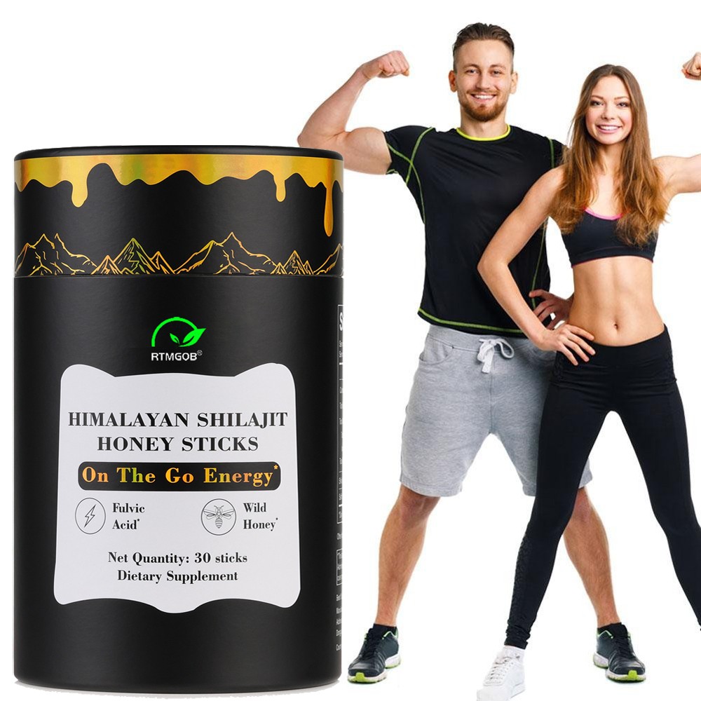 2026 Pure Himalayan She-Lajit Honey Sticks with Organic Honey, Naturally Sweeter