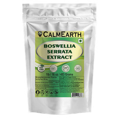 CalmEarth Boswellia Serrata Extract 75% Powder Indian frankincense (Shallaki)