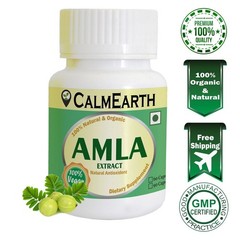 CalmEarth Amla Extract Capsule 10:1 Gooseberry Emblica Officinalis Eq. 5000mg