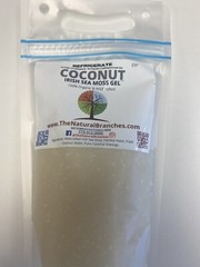 Variety 4pk 9-10oz each of (Irish Moss, Bladderwrack/Burdock, Blueberry,Coconut