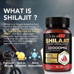 8Pack Pure Himalayan Shilajit, Soft Resin, Organic Extremely Potent, Fulvic Acid