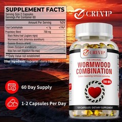 Wormwood Combination – Parasite Detox Cleanse, Black Walnut, Cloves, Quassia