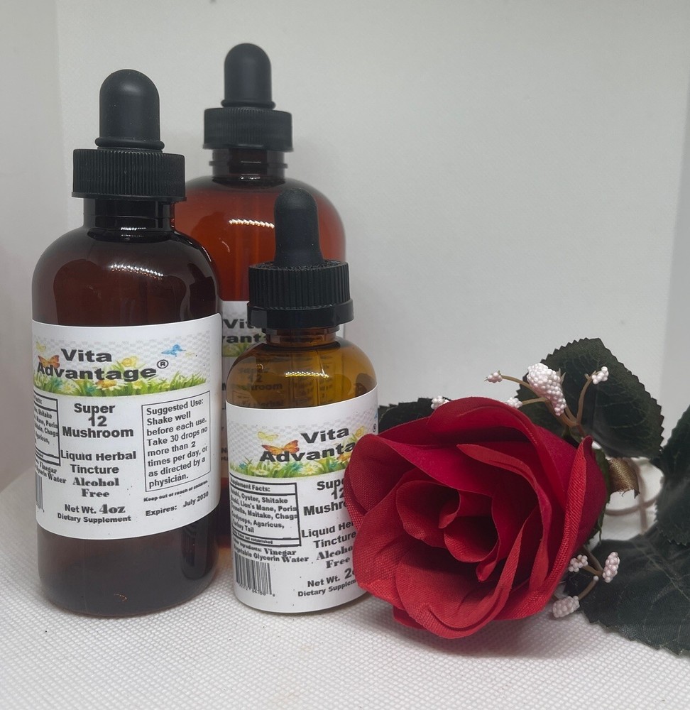 Super 12 Mushroom Alcohol Free With Free Sample