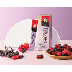 Jung Kwan Jang Everytime Seven Berry Flavor Korean Red Ginseng 10ml x 20 Sticks