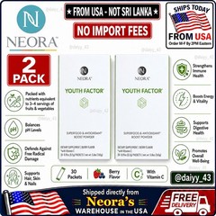 Neora Youth Factor Superfood Antioxidant Powder 2 Pack 60 Packets🚚From USA🚚