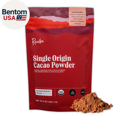 Chocolate Organic Cacao Powder – Unsweetened, Non-Alkalized, Perfect for Baking,
