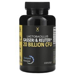 Lactobacillus Gasseri & Reuteri+, 20 Billion CFU, 30 Veggie Capsules
