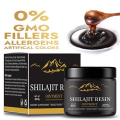 Pure 100% Himalayan Shilajit, Soft Resin, Organic, Extremely Potent, Fulvic Acid