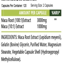 Maca Root 4000mg High Strength Supports Men’s Health