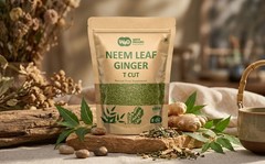 Neem Ginger Tea – 8 oz (2 Pack) – Caffeine-Free – Immunity & Digestive