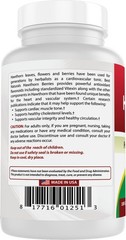 Best Naturals Hawthorn Berry 565 mg 180 Capsules (180 180 Count (Pack of 1)