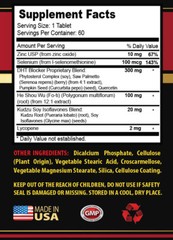 antioxidant and immunity – DHT BLOCKER HAIR FORMULA 2B – saw palmetto complex