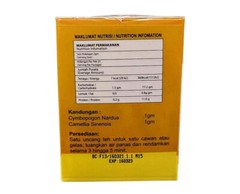 Pure Herbal Premium Serai Tea with Cymbopogon Nardus Lose Weight Free Shipping