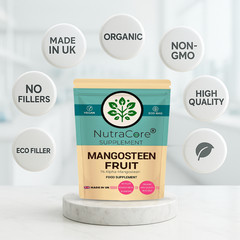 Mangosteen Fruit Capsules 550mg, (1%Alpha-Mangostin)Weight Control-90 capsules