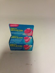 Children’s Mylicon Tummy Relief for Kids, (24 Cherry Flavored Chewable Tablets)