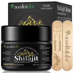 100% Pure Organic Himalayan Shilajit, Soft Resin, Extremely Potent, Fulvic Acid