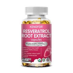 Trans-Resveratrol, High Solubility, Quercetin Extract, 30 To 120 Capsules